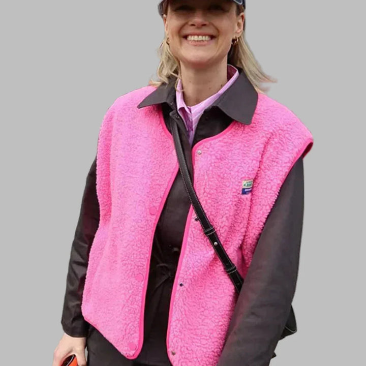 Premium lammeskindsvest