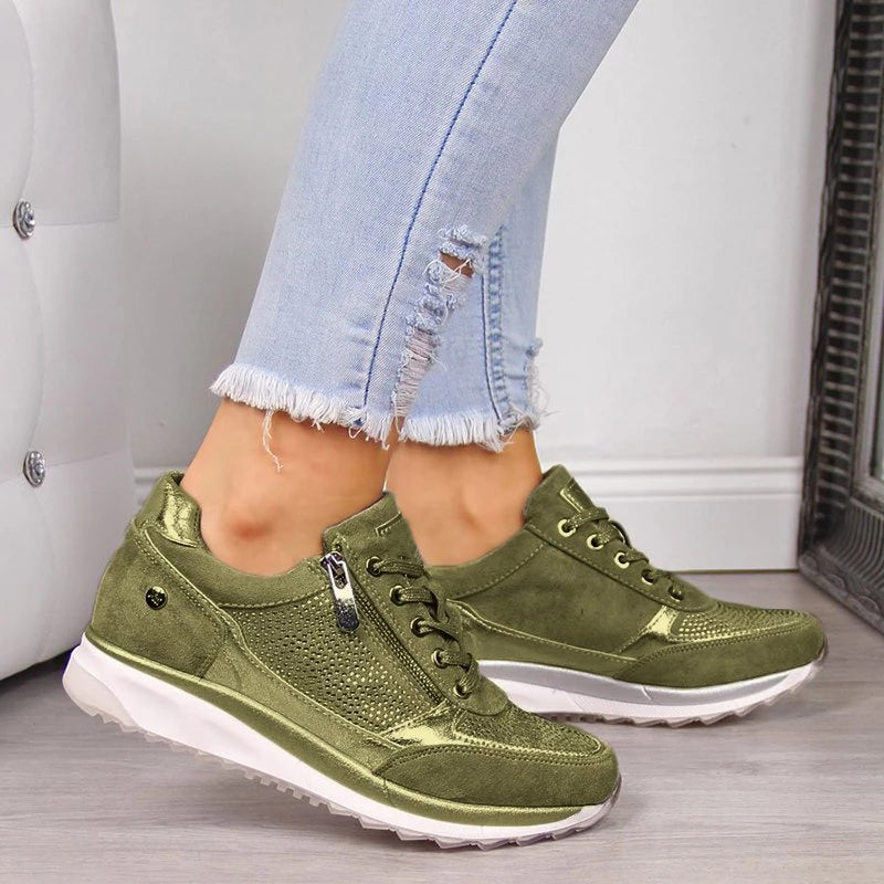 Ortopædiske sneakers til kvinder, åndbare og støttende