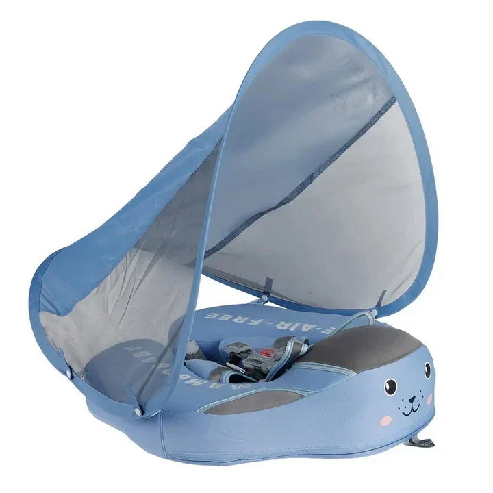 Baby Buksetrold Svømme Ring med Parasol