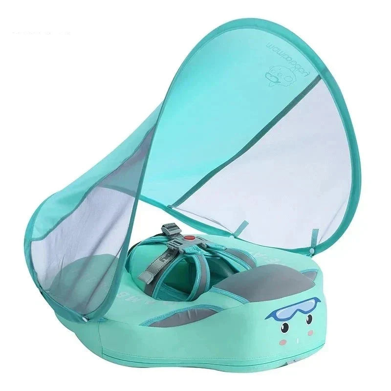 Baby Buksetrold Svømme Ring med Parasol