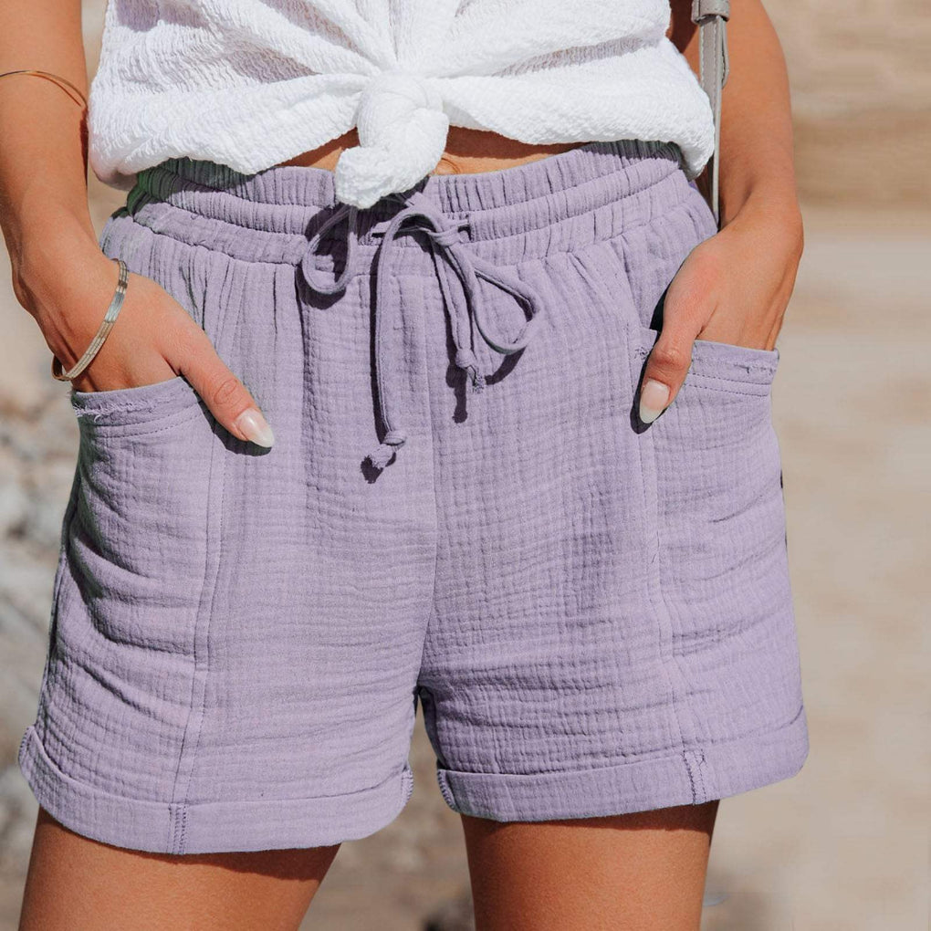 Dame casual letvægtsshorts