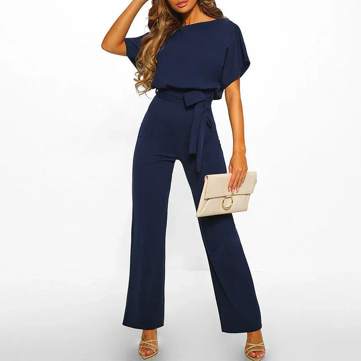 Elegant damejumpsuit med smal talje