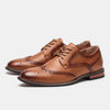 Læder Wingtip Brogue Oxford snøresko