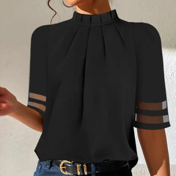 Off-shoulder bluse til kvinder