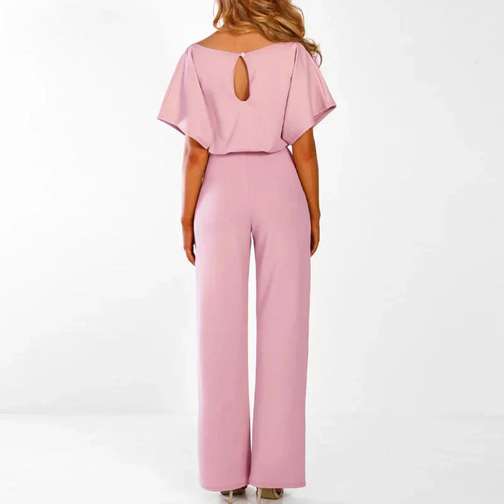 Elegant damejumpsuit med smal talje