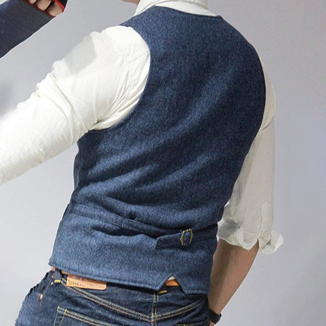 Denimvest til mænd