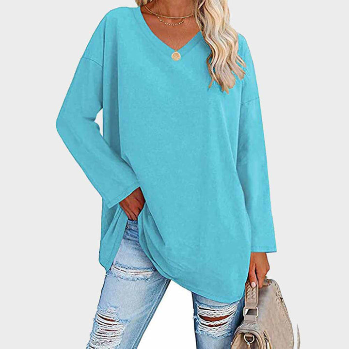 Elegant langærmet top