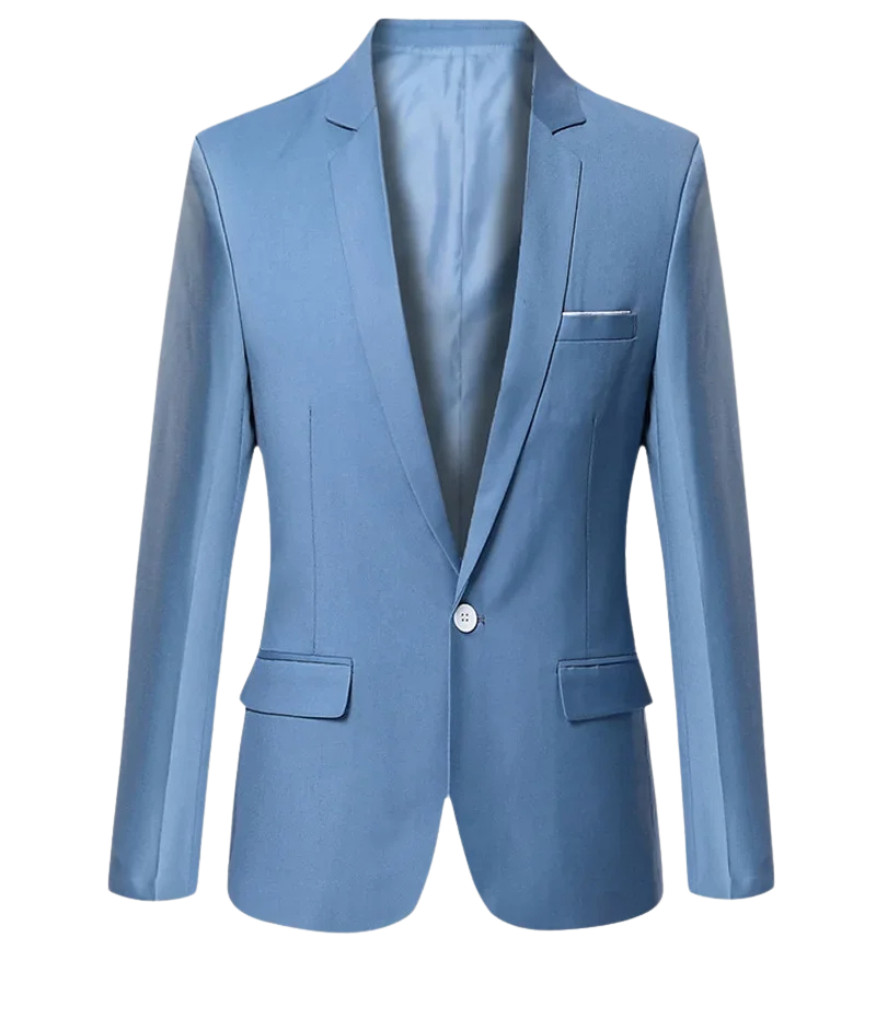 Stilfuld Slim Fit Blazer til Herrer