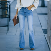 Slim Fit High-Waist Jeans til Kvinder