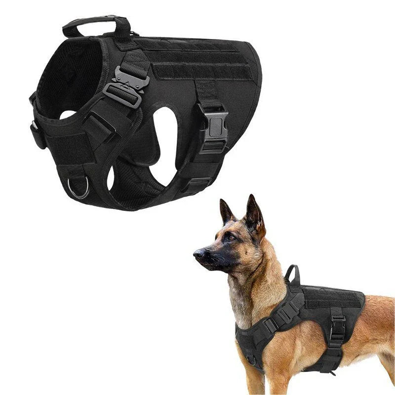 TactiControl – Ingen-Træk Taktiske Dog Sele