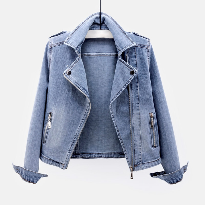 Kvinder er Denim Jakke