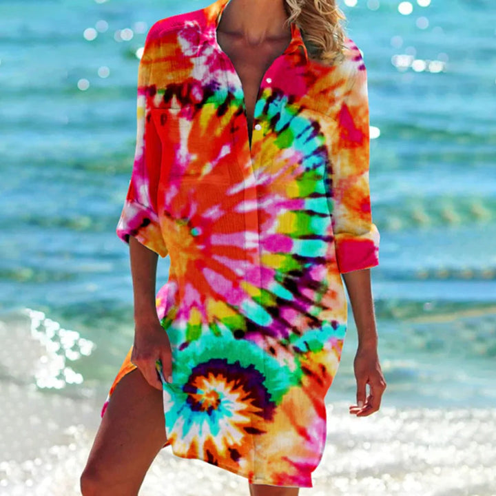 Dame sommerskjorte – afslappet design