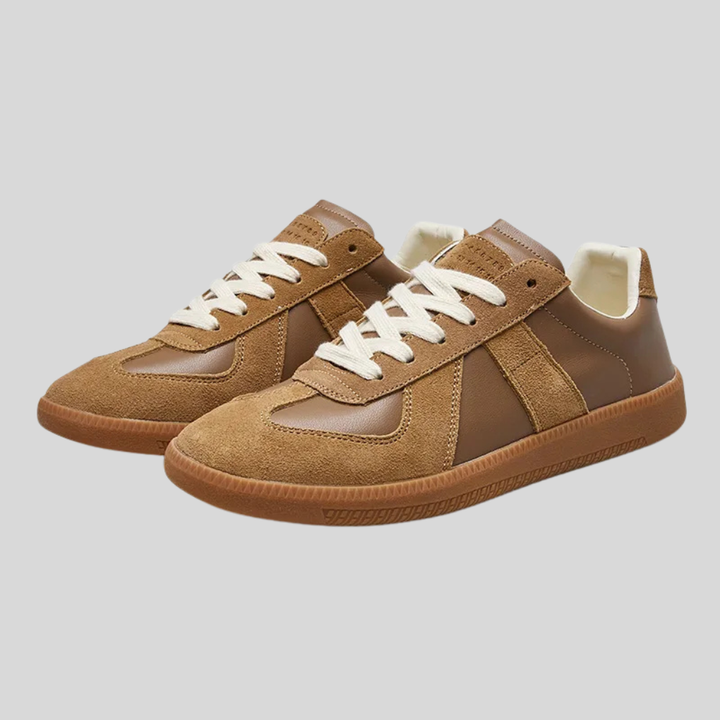 Herre Retro Platform Sneakers