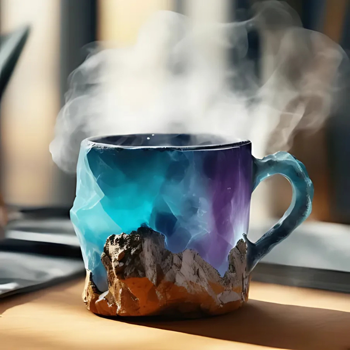 Mineralkrystal kaffekrus