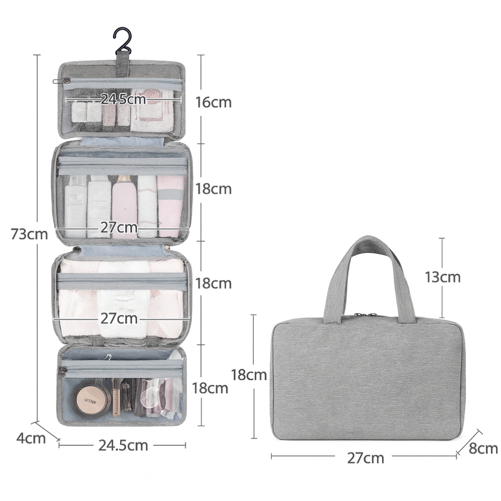 Sam | Multi-Rums Toilettaske Organisator