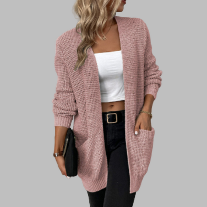 Langærmet cardigan til kvinder | Klassisk stil