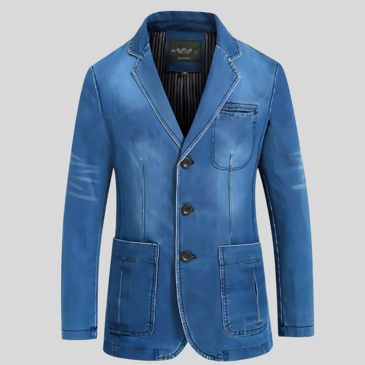 Herre denimjakke