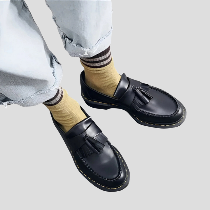 Klassiske kvastloafers
