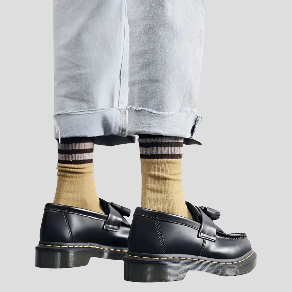 Klassiske kvastloafers