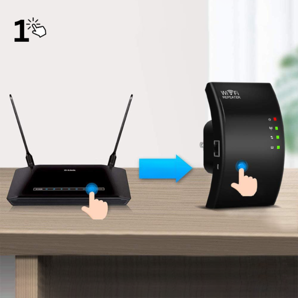 Trådløse WiFi Signal Booster