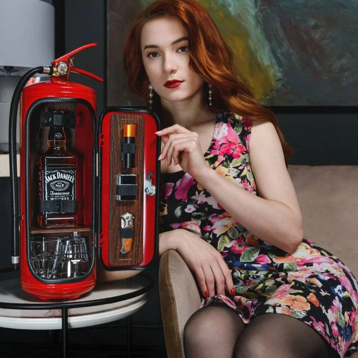 Skjult brandslukker Minibar