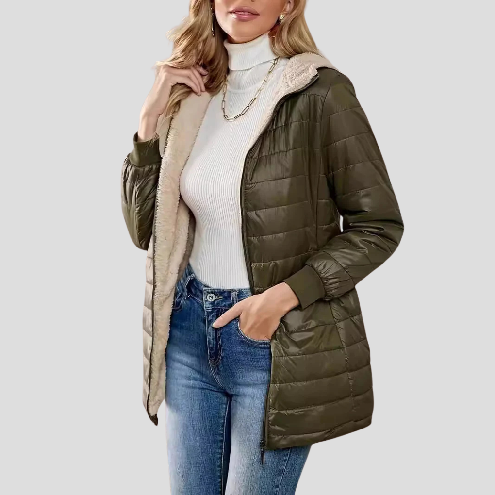 Dame casual vinterjakke