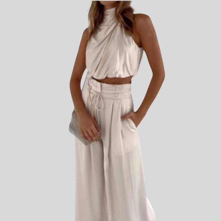Dame sommerjumpsuit – minimalistisk design