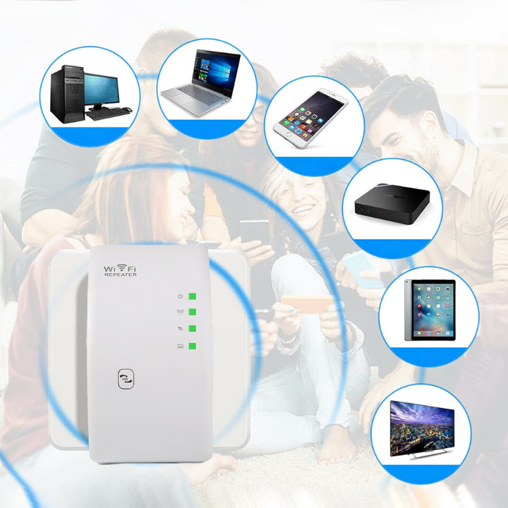 Trådløse WiFi Signal Booster