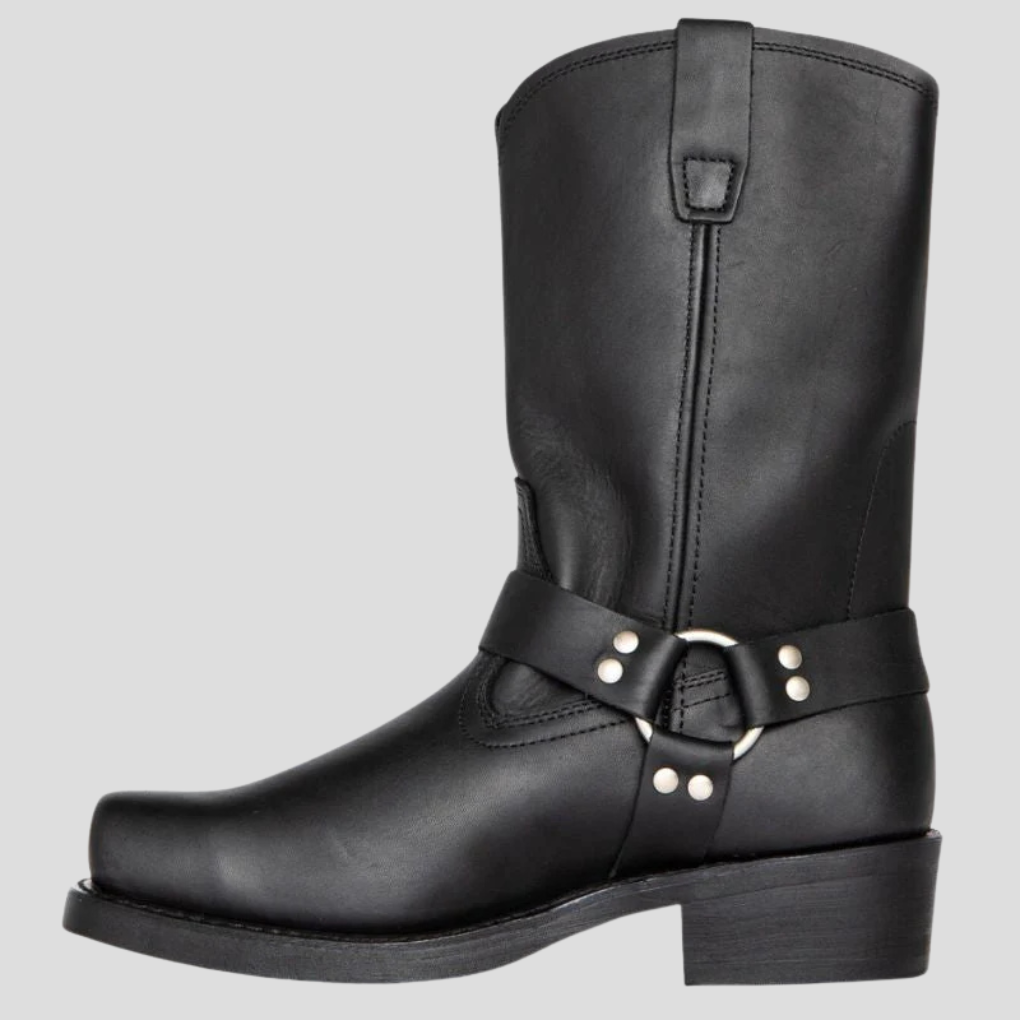 Herre cowboystøvler i vintage-stil