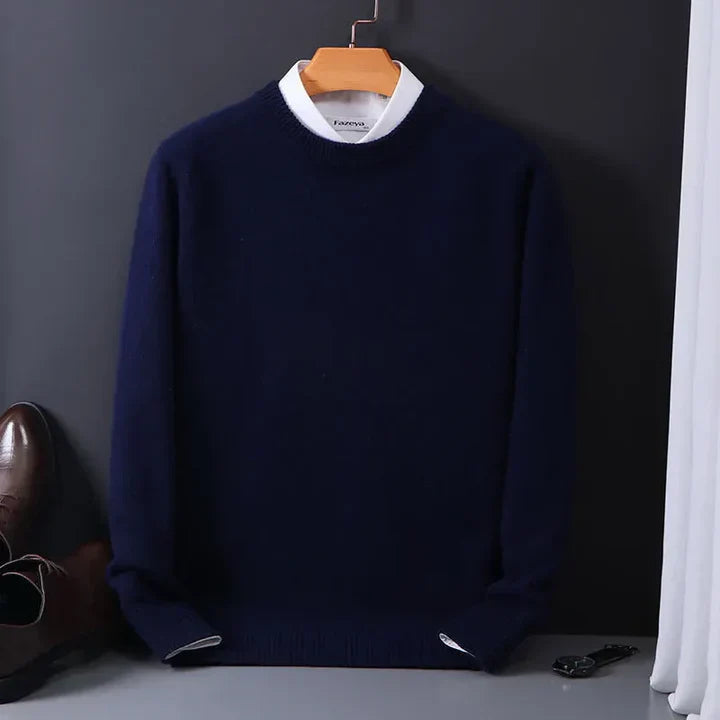 Kaspisk klassisk cashmere mænds sweater