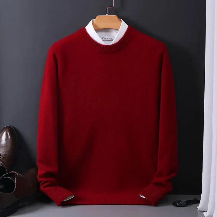 Kaspisk klassisk cashmere mænds sweater