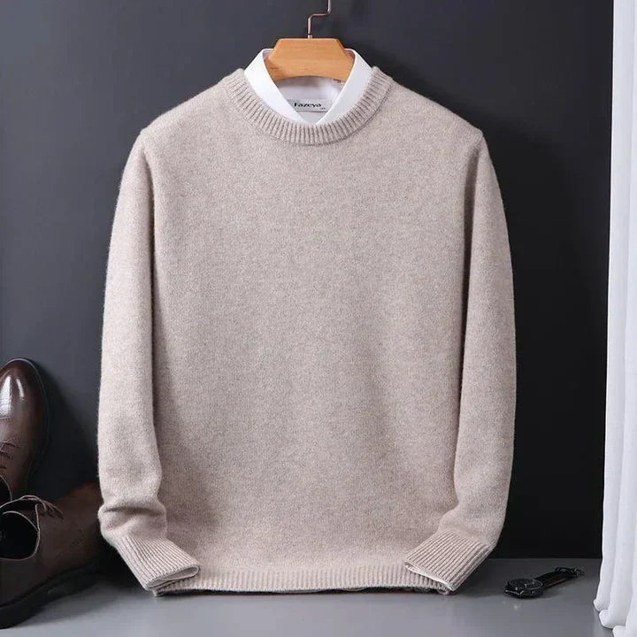 Kaspisk klassisk cashmere mænds sweater