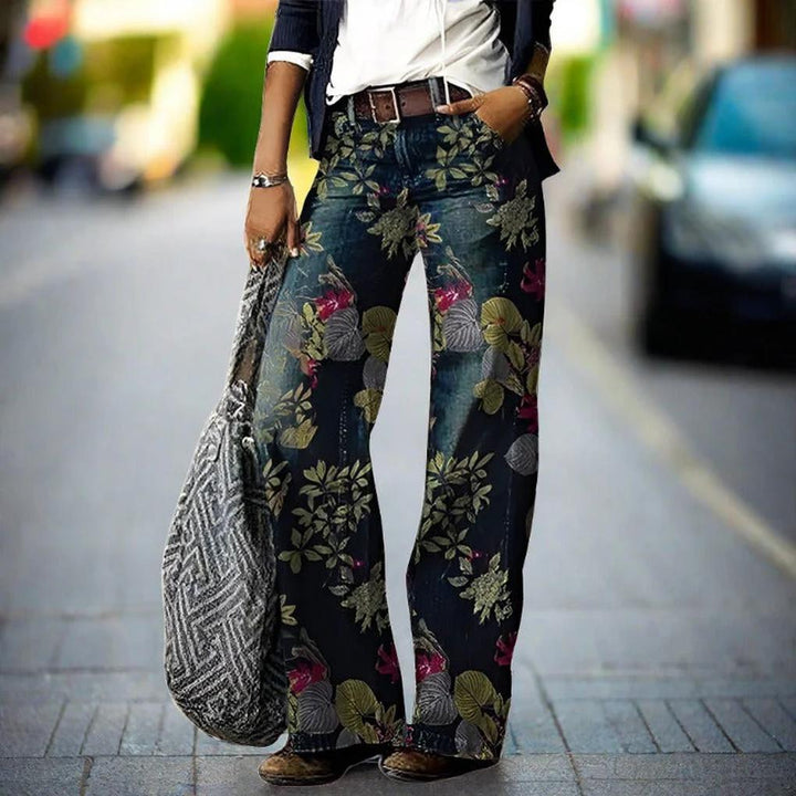 Dame Alistra Jeans – Blomsterprint