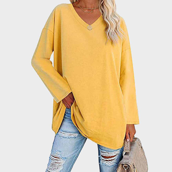 Elegant langærmet top