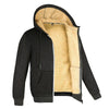 Mænds Fleece Pullover med Pels Foring