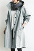 Maris Vandtæt Oversized Mellemlang Trenchcoat
