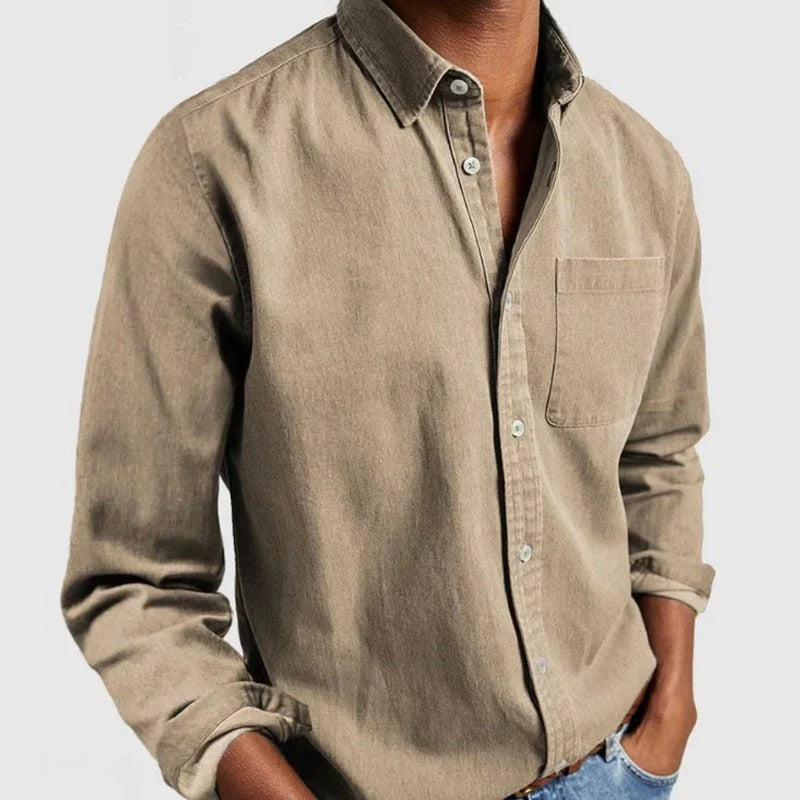 Men’s Denim Shirt Classic Denim
