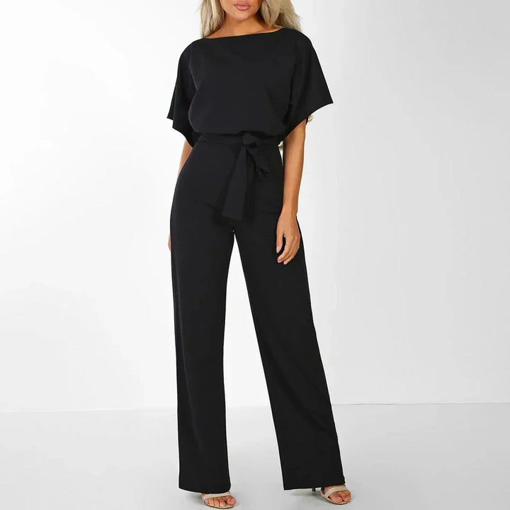 Elegant damejumpsuit med smal talje