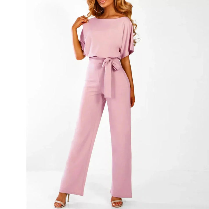 Elegant damejumpsuit med smal talje