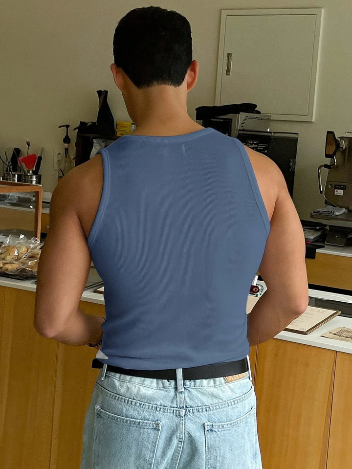 Åndbar Sommer Tanktop til Mænd – Komfort og Stil i Ét