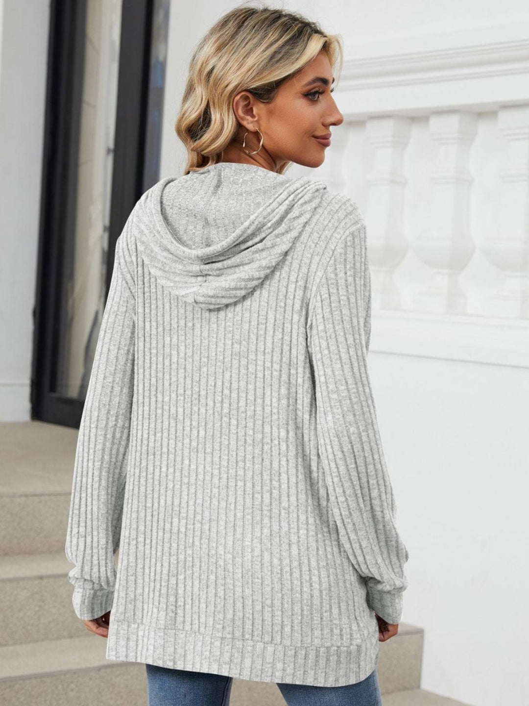 Quanna | Langærmet Hoodie til Kvinder-Modiva