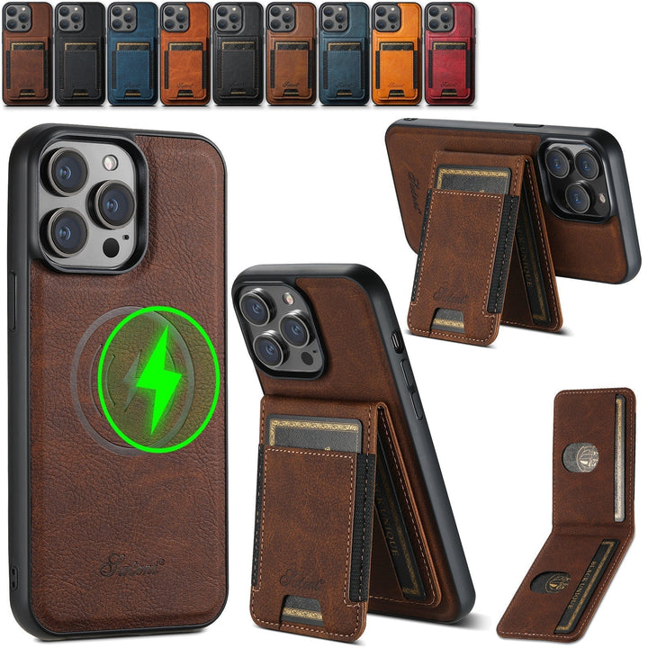 Luksus-Telefon-etui med kortholder