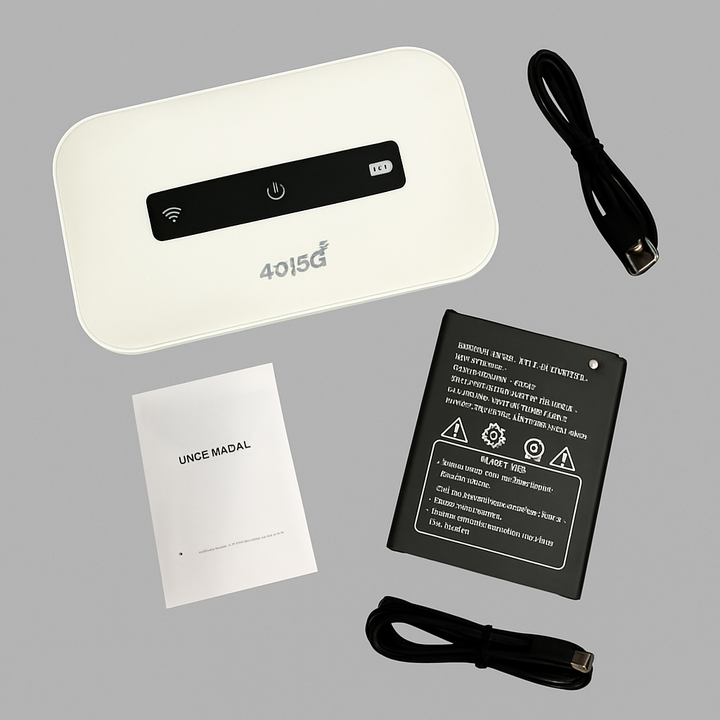 Bærbar Wi-Fi-router – internetadgang på farten