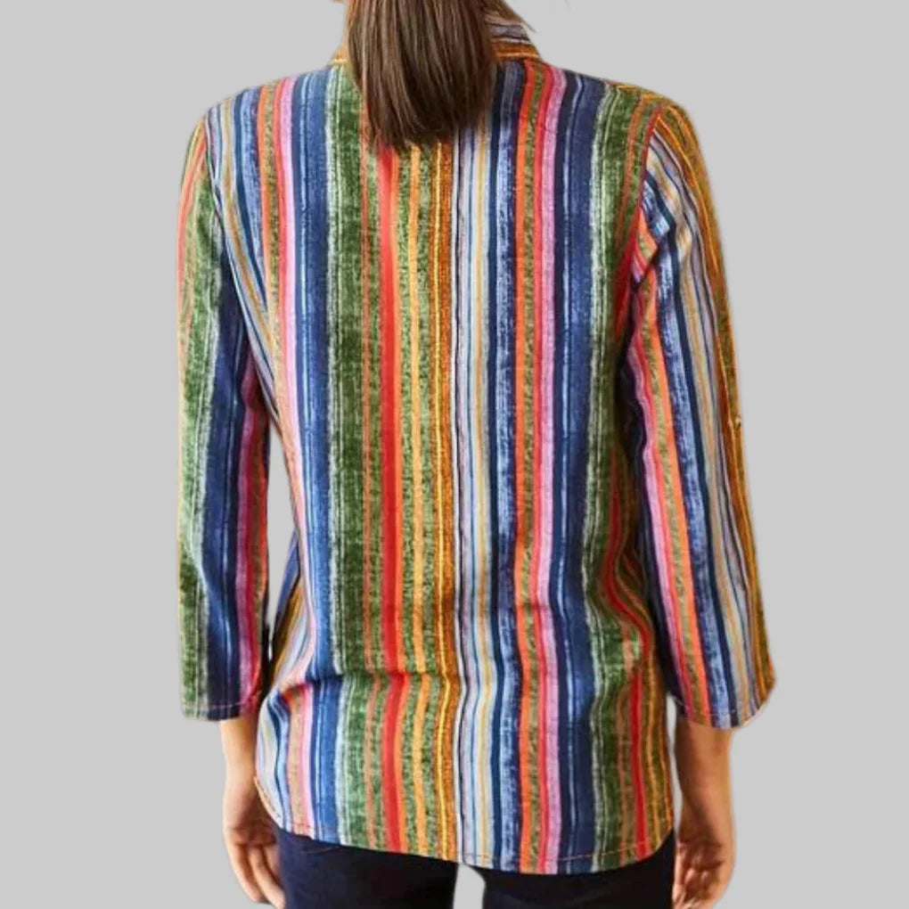 Damebluse – Farverigt design med hverdagspræg