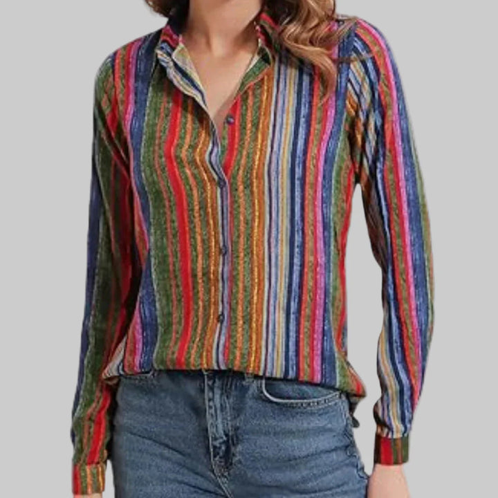 Damebluse – Farverigt design med hverdagspræg