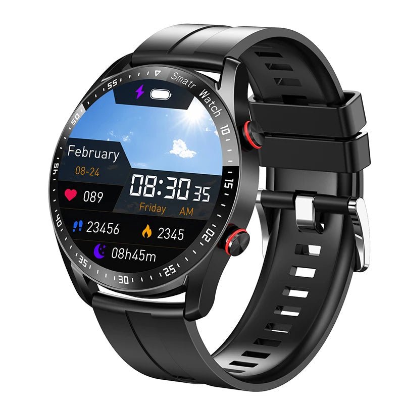 Smartwatch med Glucose Meter og Sundhed Skærm