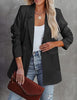 Cassandra - Klassisk Sort Blazer til Kvinder