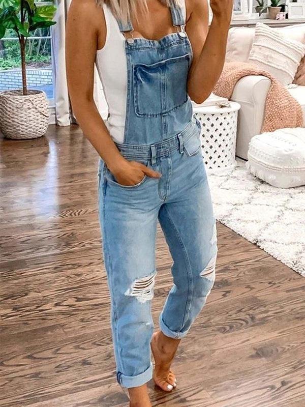 UrbanChic – Denimjumpsuit til kvinder