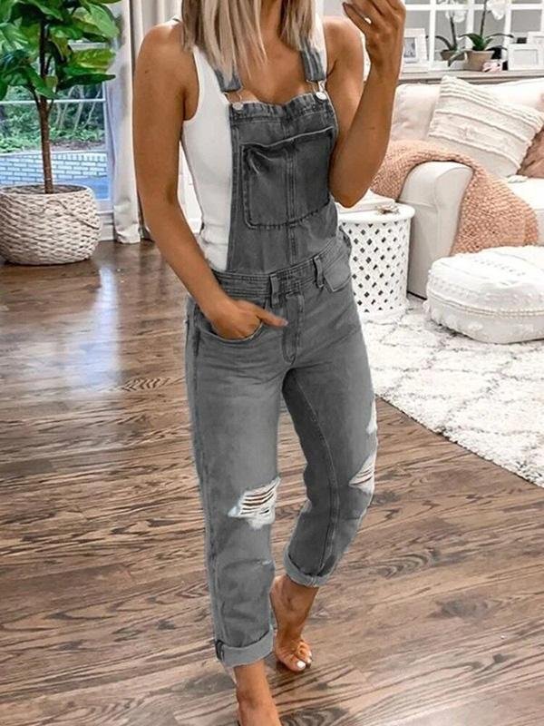 UrbanChic – Denimjumpsuit til kvinder