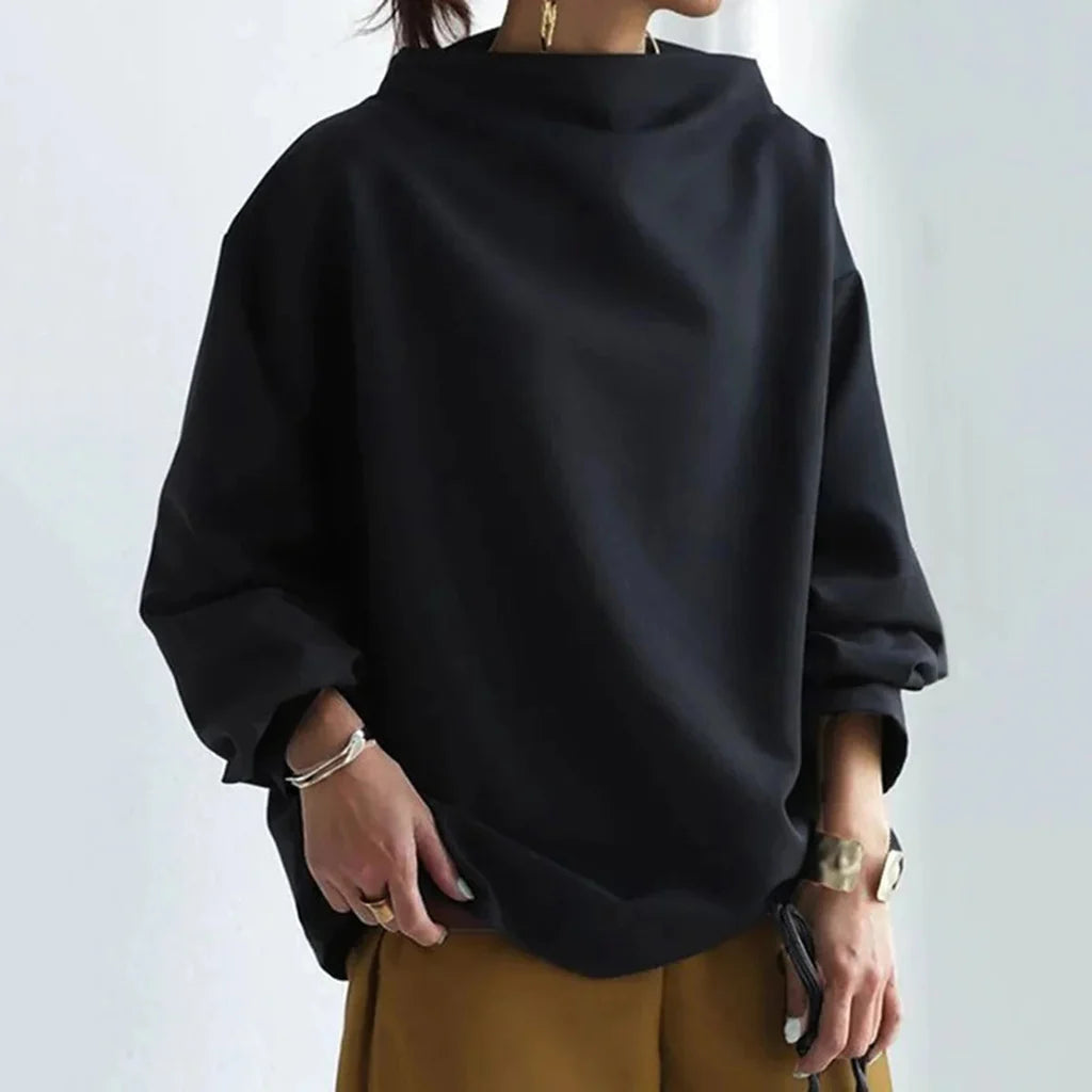 Minimalistisk Loose-Fit Top Tidløs Enkelhed med Hverdagskomfort